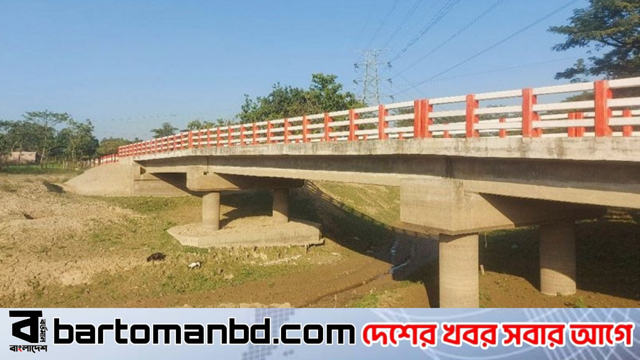 কোন কাজে আসছেনা ৪ কোটি টাকা ব্যয়ে নির্মিত সেতু